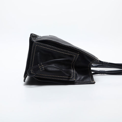 LOEWE logo leather Tote Bag black WS20055