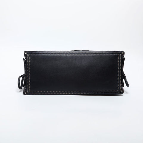 LOEWE logo leather Tote Bag black WS20055