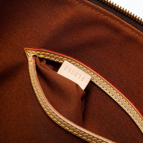 LOUIS VUITTON 2002 Monogram Alma PM Handbag Brown WS20058