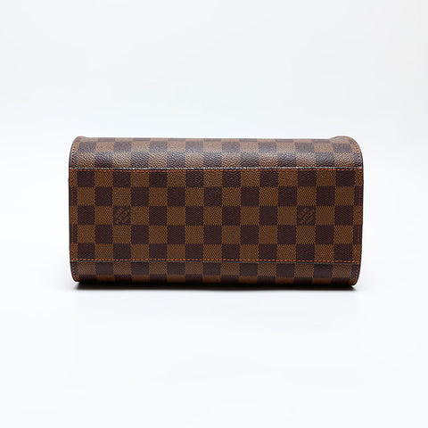 LOUIS VUITTON Damier Triana made in 2002 Handbag Brown WS20059