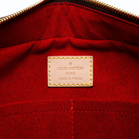 LOUIS VUITTON 2005 Monogram Multiplicite Handbag Brown WS20060