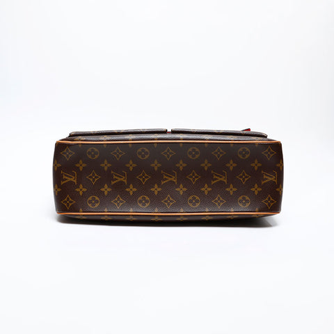 LOUIS VUITTON 2005 Monogram Multiplicite Handbag Brown WS20060