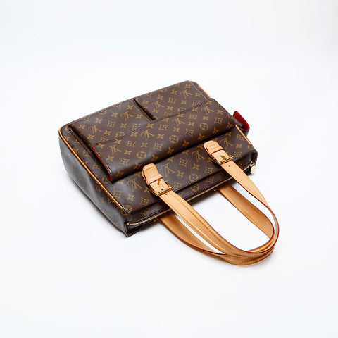 LOUIS VUITTON 2005 Monogram Multiplicite Handbag Brown WS20060