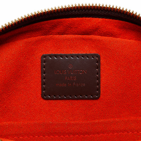 LOUIS VUITTON 2003 Damier Ipanema PM Shoulder Bag Brown WS20061