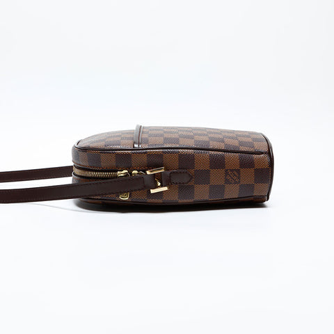 LOUIS VUITTON 2003 Damier Ipanema PM Shoulder Bag Brown WS20061