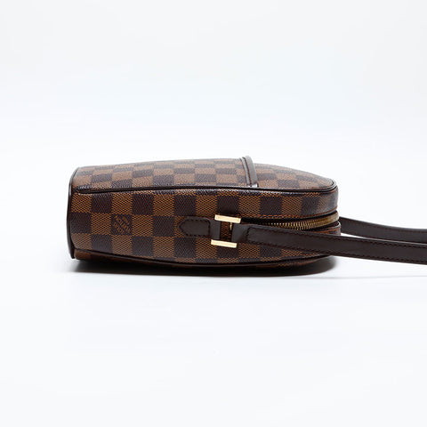 LOUIS VUITTON 2003 Damier Ipanema PM Shoulder Bag Brown WS20061