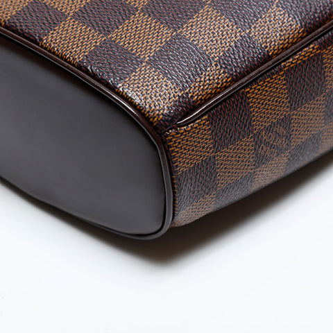 LOUIS VUITTON 2003 Damier Ipanema PM Shoulder Bag Brown WS20061