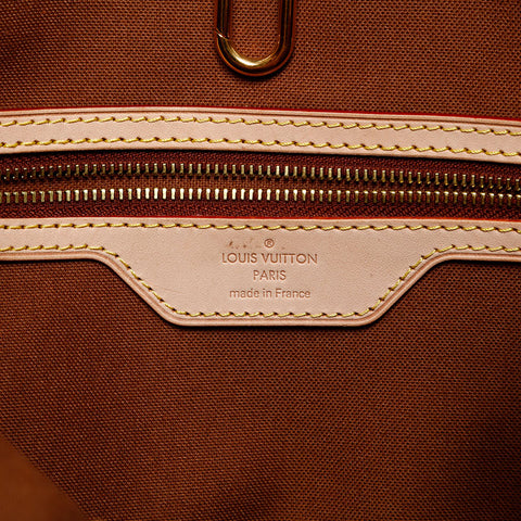 LOUIS VUITTON 2011 Monogram Batignolles Horizontal Tote Bag Brown WS20064