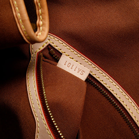 LOUIS VUITTON 2011 Monogram Batignolles Horizontal Tote Bag Brown WS20064