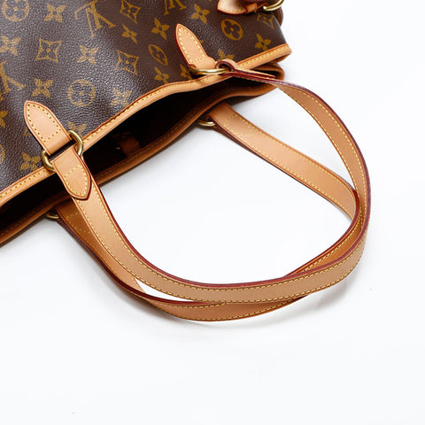 LOUIS VUITTON 2011 Monogram Batignolles Horizontal Tote Bag Brown WS20064
