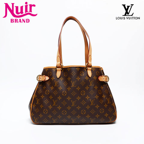 LOUIS VUITTON 2011 Monogram Batignolles Horizontal Tote Bag Brown WS20064