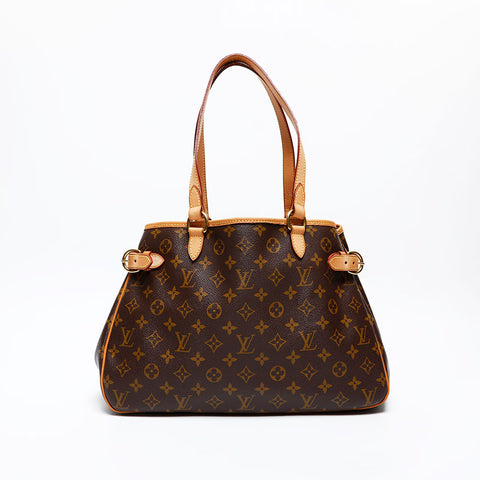 LOUIS VUITTON 2011 Monogram Batignolles Horizontal Tote Bag Brown WS20064
