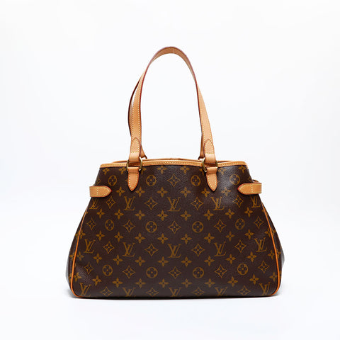 LOUIS VUITTON 2011 Monogram Batignolles Horizontal Tote Bag Brown WS20064