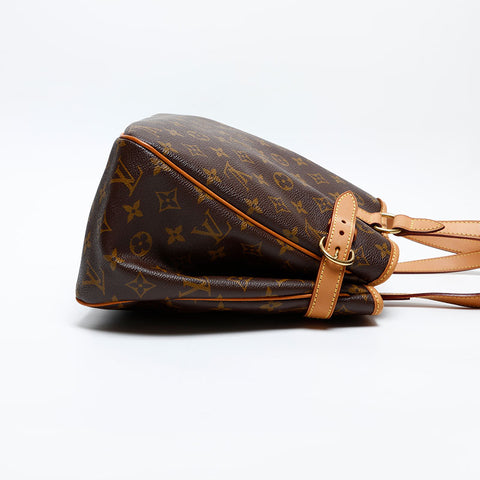 LOUIS VUITTON 2011 Monogram Batignolles Horizontal Tote Bag Brown WS20064