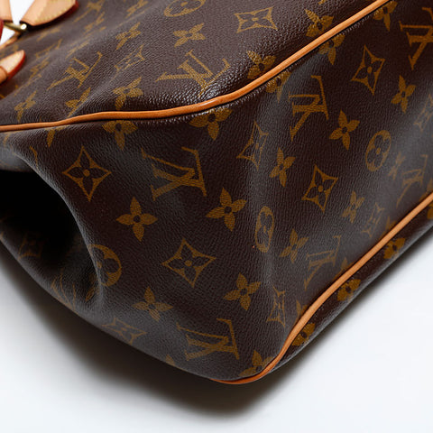 LOUIS VUITTON 2011 Monogram Batignolles Horizontal Tote Bag Brown WS20064