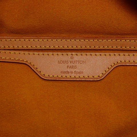 路易威登 2006 年 Monogram Denim Sac Ad GM 背包日背包蓝色 WS20065