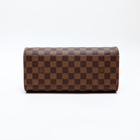 LOUIS VUITTON Damier Triana made in 2003 Handbag Brown WS20067