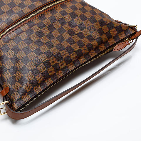 極美品 ルイ・ヴィトン LOUIS VUITTON 2014年製 ダミエ ディアヌ ショルダーバッグ ブラウン WS20068