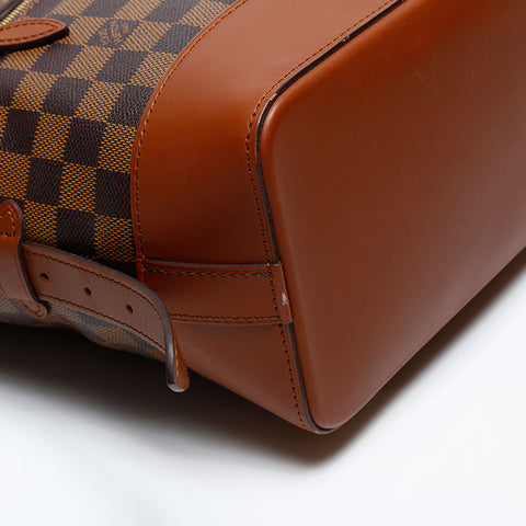LOUIS VUITTON Damier Diane 2014 Shoulder Bag Brown WS20068