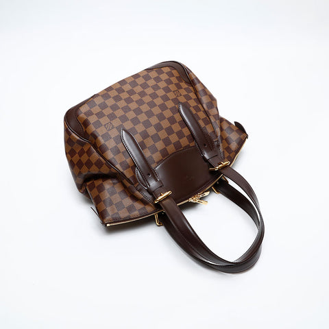 LOUIS VUITTON 2010 Damier Verona MM Shoulder Bag Brown WS20073