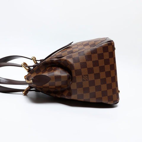 LOUIS VUITTON 2010 Damier Verona MM Shoulder Bag Brown WS20073