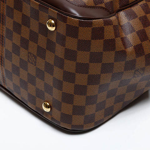 LOUIS VUITTON 2010 Damier Verona MM Shoulder Bag Brown WS20073