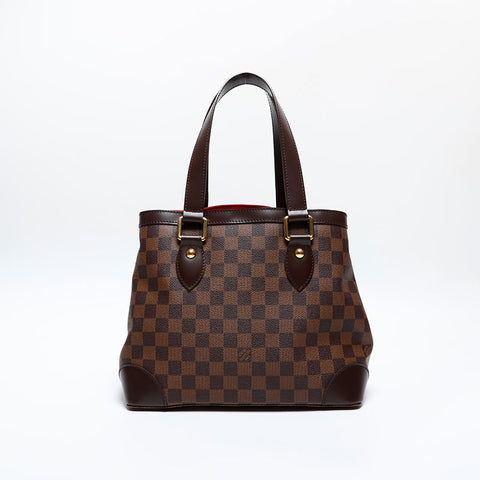LOUIS VUITTON 2008 Damier Hampstead PM Handbag Brown WS20074