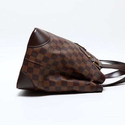 LOUIS VUITTON 2008 Damier Hampstead PM Handbag Brown WS20074