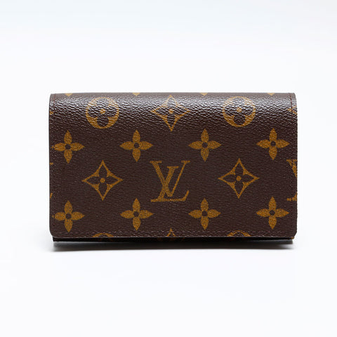 LOUIS VUITTON 2006 Monogram Portefeuille Tresor Bifold Wallet Brown WS20076