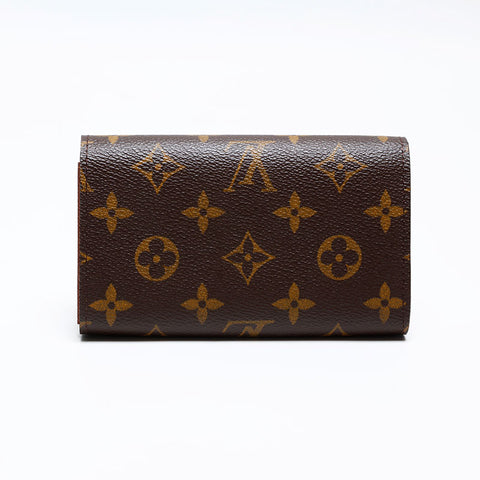 LOUIS VUITTON 2006 Monogram Portefeuille Tresor Bifold Wallet Brown WS20076