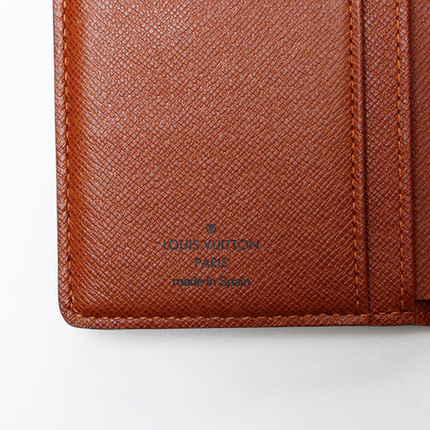 ルイ・ヴィトン LOUIS VUITTON 2005年製 モノグラム ポルトモネ ビエ ヴィエノワ 二つ折り財布 ブラウン WS20078