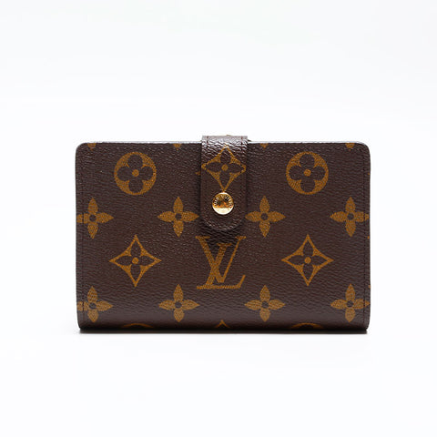 ルイ・ヴィトン LOUIS VUITTON 2005年製 モノグラム ポルトモネ ビエ ヴィエノワ 二つ折り財布 ブラウン WS20078