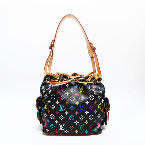 ルイ・ヴィトン LOUIS VUITTON 2012年製 モノグラム マルチカラー プチノエ ショルダーバッグ マルチカラー WS20080