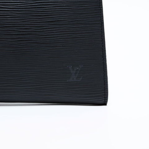 ルイ・ヴィトン LOUIS VUITTON 2002年製 エピ ポシェット アクセソワール ハンドバッグ ブラック WS20082