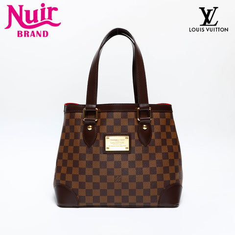 LOUIS VUITTON 2009 Damier Hampstead PM Handbag Brown WS20085