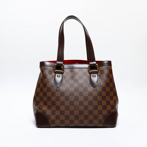 LOUIS VUITTON 2009 Damier Hampstead PM Handbag Brown WS20085