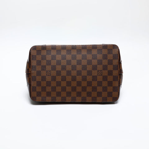 LOUIS VUITTON 2009 Damier Hampstead PM Handbag Brown WS20085