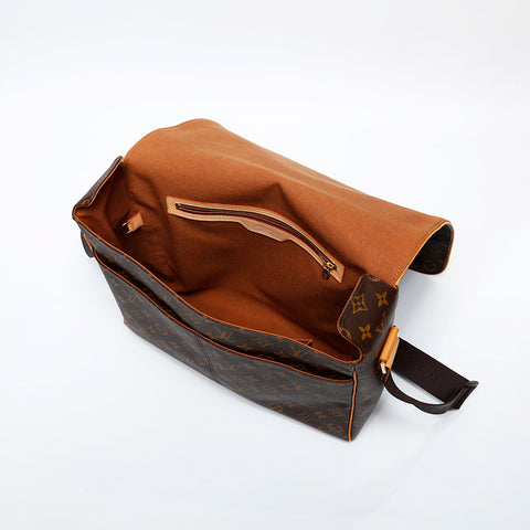 LOUIS VUITTON 2004 Monogram Abess Shoulder Bag Brown WS20086