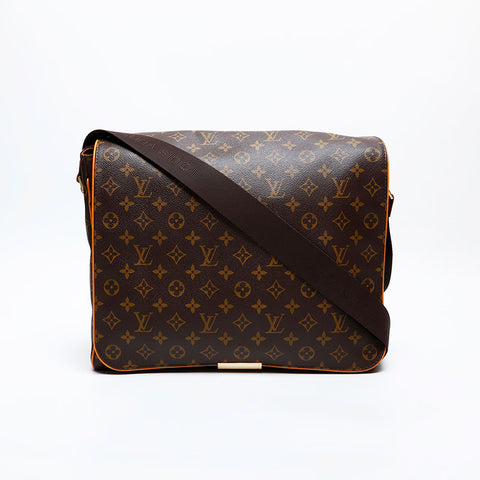 LOUIS VUITTON 2004 Monogram Abess Shoulder Bag Brown WS20086