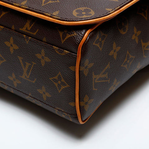 LOUIS VUITTON 2004 Monogram Abess Shoulder Bag Brown WS20086
