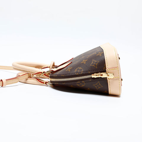 ルイ・ヴィトン LOUIS VUITTON モノグラム アルマ BB ハンドバッグ ブラウン WS20087