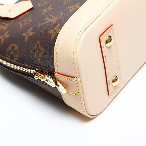 ルイ・ヴィトン LOUIS VUITTON モノグラム アルマ BB ハンドバッグ ブラウン WS20087