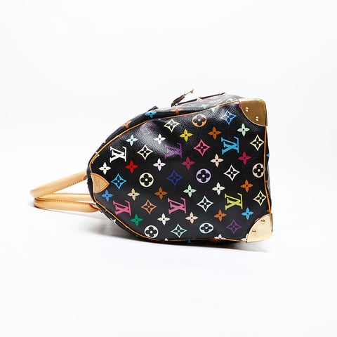 ルイ・ヴィトン LOUIS VUITTON 2003年製 モノグラムマルチカラー キーポル45 ボストンバッグ マルチカラー WS20088