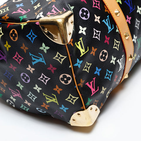 ルイ・ヴィトン LOUIS VUITTON 2003年製 モノグラムマルチカラー キーポル45 ボストンバッグ マルチカラー WS20088
