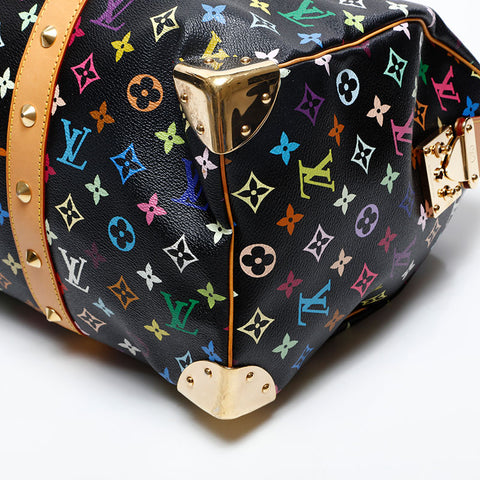 ルイ・ヴィトン LOUIS VUITTON 2003年製 モノグラムマルチカラー キーポル45 ボストンバッグ マルチカラー WS20088