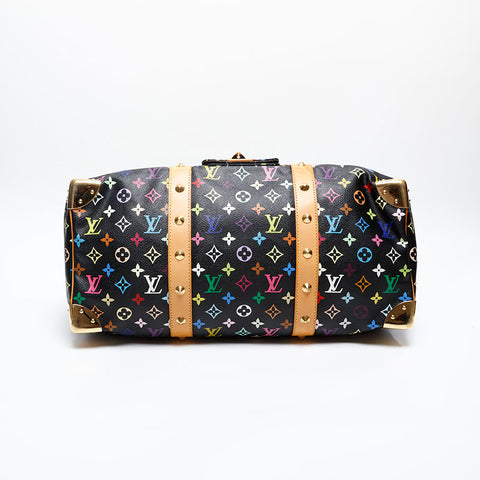 ルイ・ヴィトン LOUIS VUITTON 2003年製 モノグラムマルチカラー キーポル45 ボストンバッグ マルチカラー WS20088