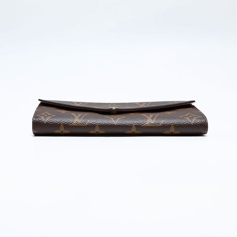 ルイ・ヴィトン LOUIS VUITTON モノグラム ローズ バレリーヌ ポルトフォイユ・サラ 長財布 ブラウン WS20091