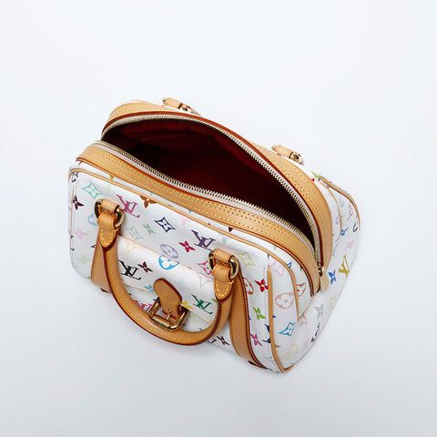 ルイ・ヴィトン LOUIS VUITTON 2007年製 モノグラム マルチカラー プリシラ ハンドバッグ マルチカラー WS20095