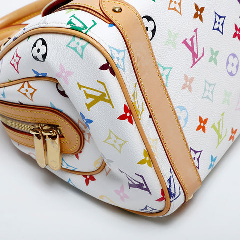 ルイ・ヴィトン LOUIS VUITTON 2007年製 モノグラム マルチカラー プリシラ ハンドバッグ マルチカラー WS20095