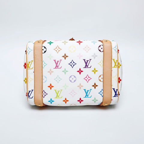 ルイ・ヴィトン LOUIS VUITTON 2007年製 モノグラム マルチカラー プリシラ ハンドバッグ マルチカラー WS20095